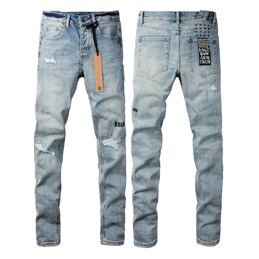 Classic Blue Denim with a Sleek and Minimalist Look 3024