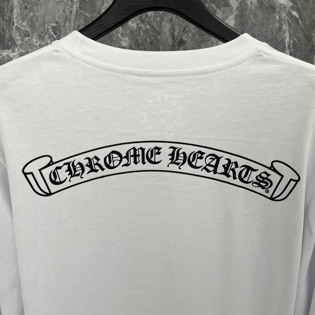 Chrome Hearts Men's Long-Sleeve T-shirt Sweatshirt K8021