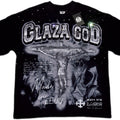 GLAZA GOD Crucifixion -Vol. 5-  T-Shirt Oversized-BLACK