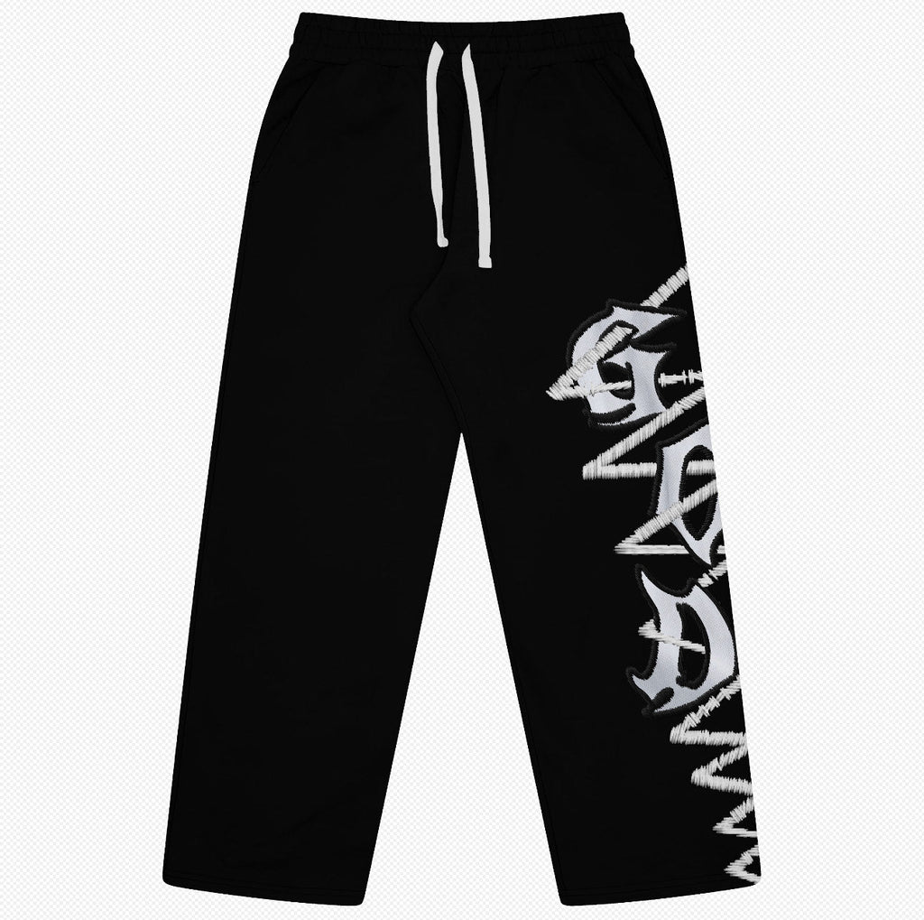 GLAZA GOD Sweatshirt Sets -BLACK