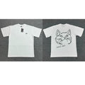 Patta Sketch Cat Graphic White Short Sleeve T-Shirt Unisex