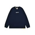 Gallery Dept. Minimalist DEPT. Logo Long Sleeve T-Shirt - Dark Navy/White
