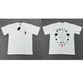 Patta Floral Script Graphic White Short Sleeve T-Shirt Unisex