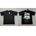 Patta Peace Sign Script Logo Black Short Sleeve T-Shirt Unisex