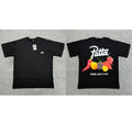 Patta Color Pepper Vegetable Graphic Black Short Sleeve T-Shirt Unisex