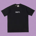 Gallery Dept. Minimalist DEPT. Short Sleeve T-Shirt - Black/White
