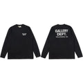 Gallery Dept. Hollywood Logo Long Sleeve T-Shirt - Black