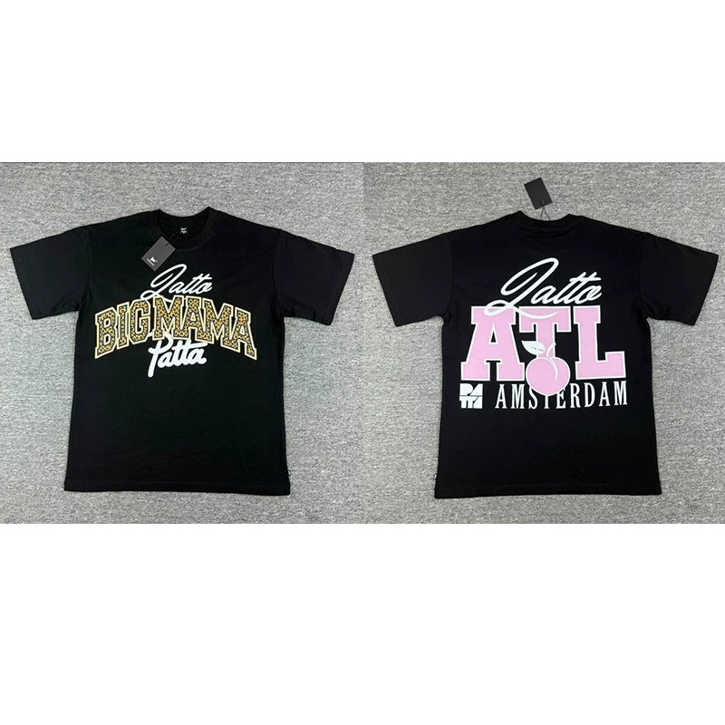 Patta ATL Amsterdam Letter Graphic Short Sleeve T-shirt Unisex