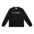 Gallery Dept. Front-Logo DÉPT. de la GALERIE Long Sleeve T-Shirt - Black