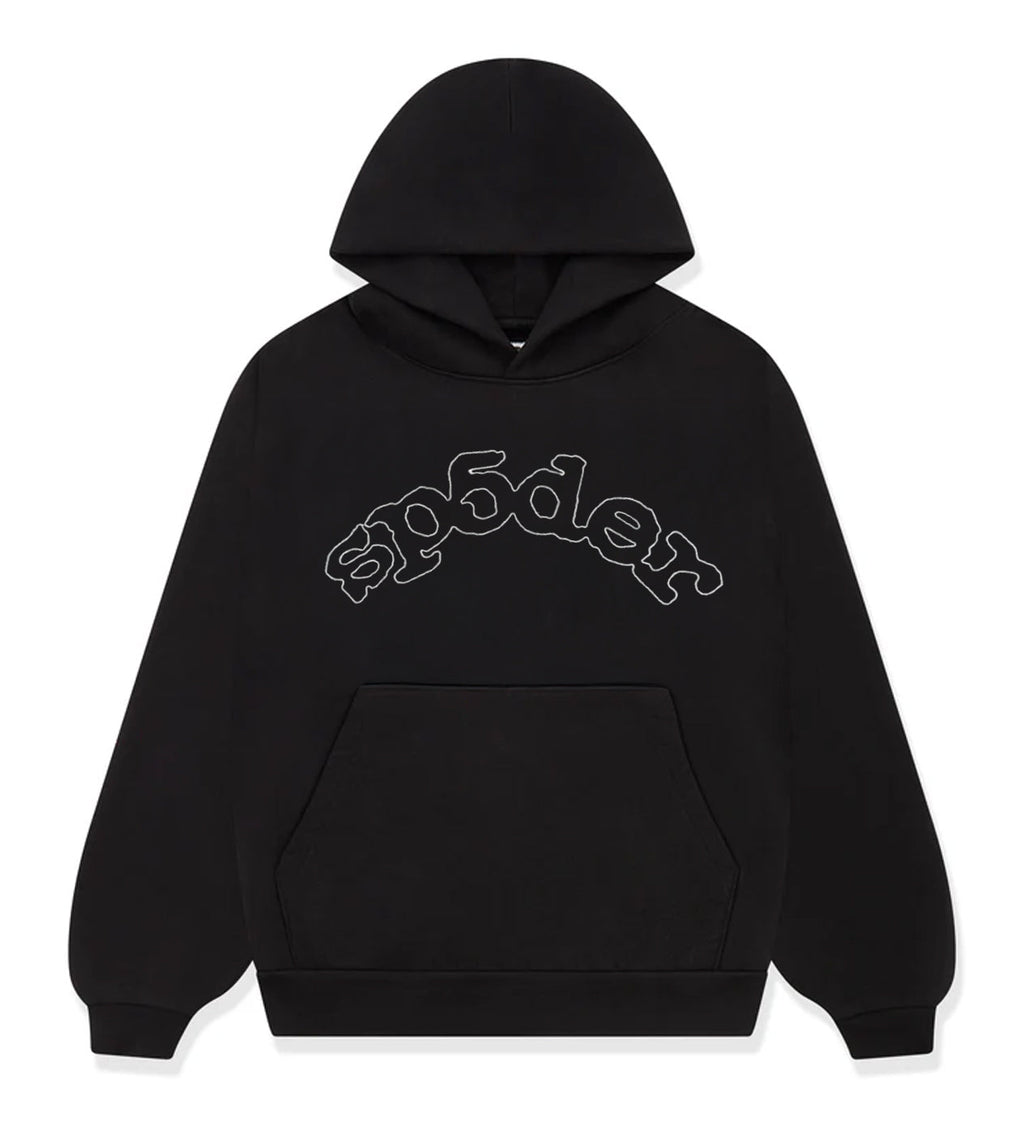 Sp5der OG Logo Hoodie Black