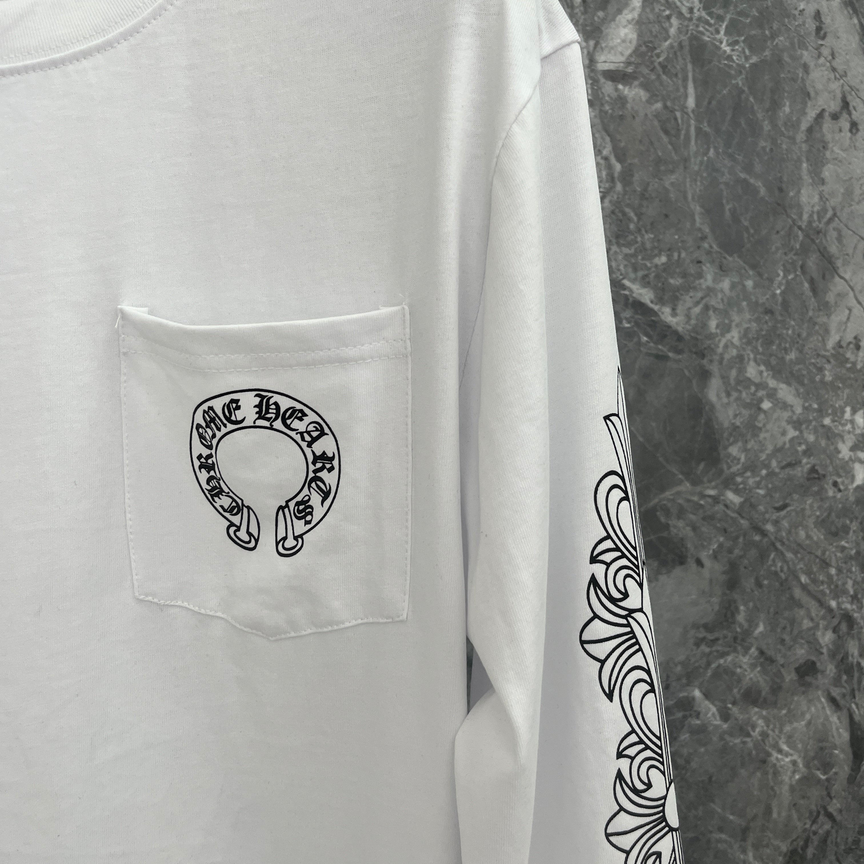 Chrome Hearts Men's Long-Sleeve T-shirt Sweatshirt K9019