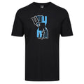 EIGHT SQUARED Y LOGO TEE BLACK BABY BLUE